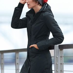 ATHLETA jacket trench coat CHILLS Parka Size M